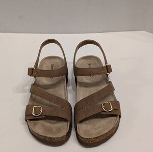 NWT Baretraps Women's 6 Paddy Tan Brown Strappy Sandals